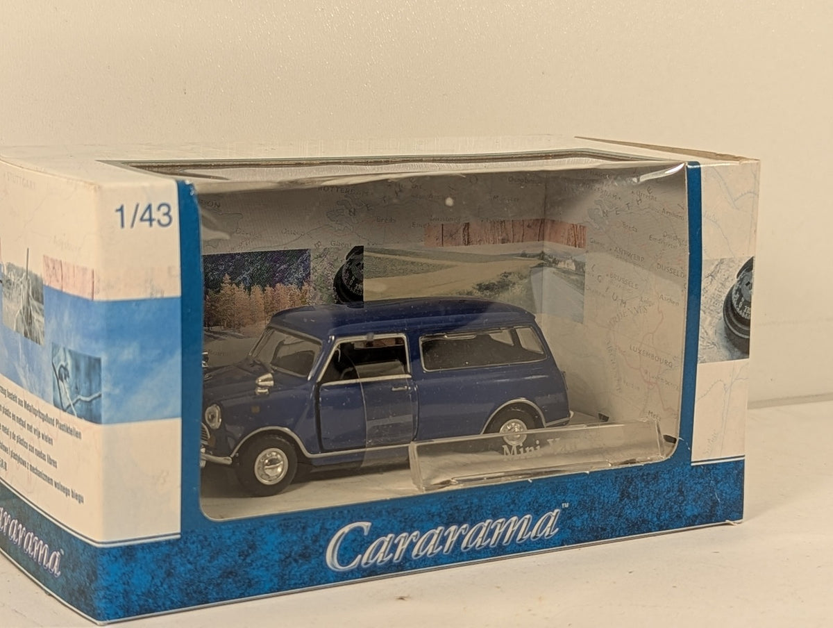 Cararama 1:43 Mini Van Die-cast Model Blue