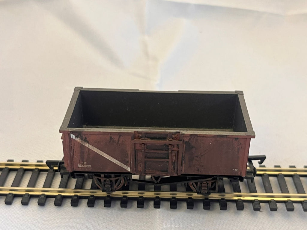 Bachmann Branchline OO Gauge BR 16T Steel Mineral Wagon Bauxite Weathered