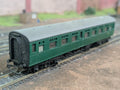 Tri-ang R221 9" Mainline Composite Coach – BR Southern Green S15034