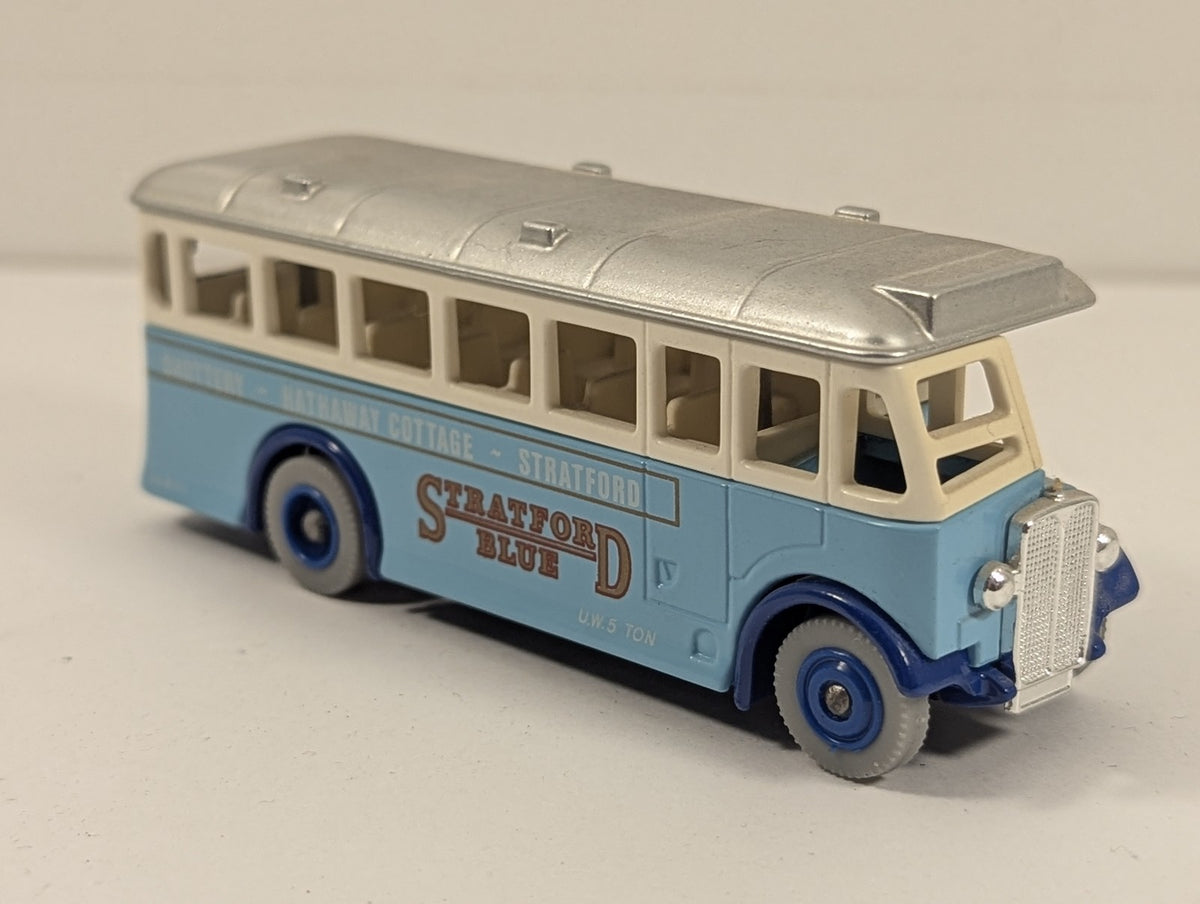 Lledo Bedford Single Deck Bus Die-cast Bus Stratford Blue DG17
