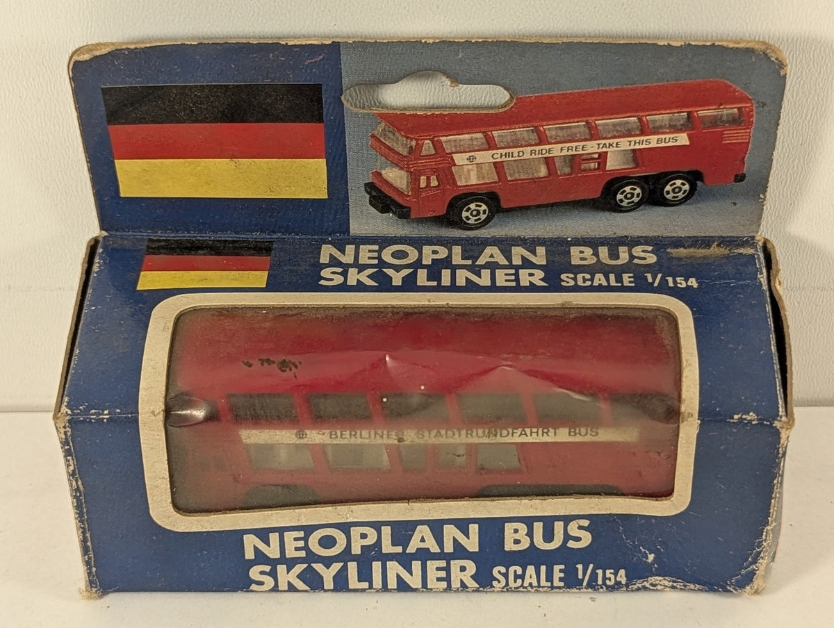 1/154 Neoplan Bus Skyliner Die-cast Bus Berliner Stadtrundfahrt Bus
