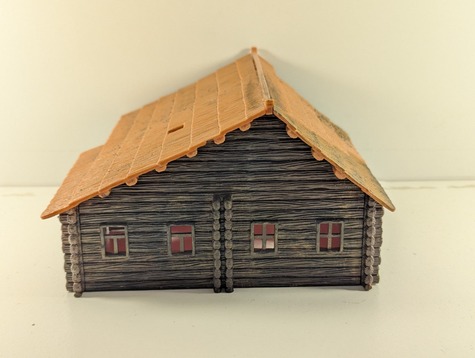 1:72 Scale Russian Izba Log House
