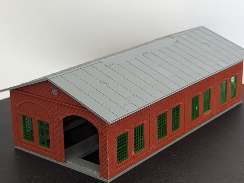 Pola HO Gauge Two-Stall Engine Shed 211