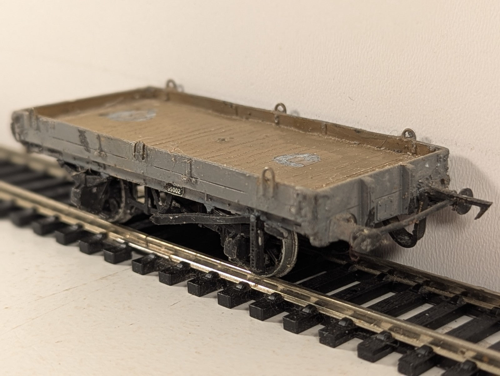 Kitbuilt OO Gauge N.E.R. 5-Plank Open Wagon Goods Wagon 18308