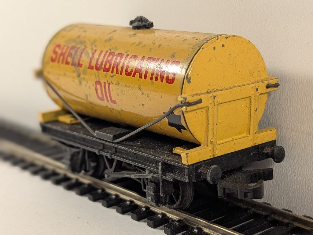 Hornby Dublo OO Gauge D1 Shell Lubricating Oil Tank Wagon Goods Wagon