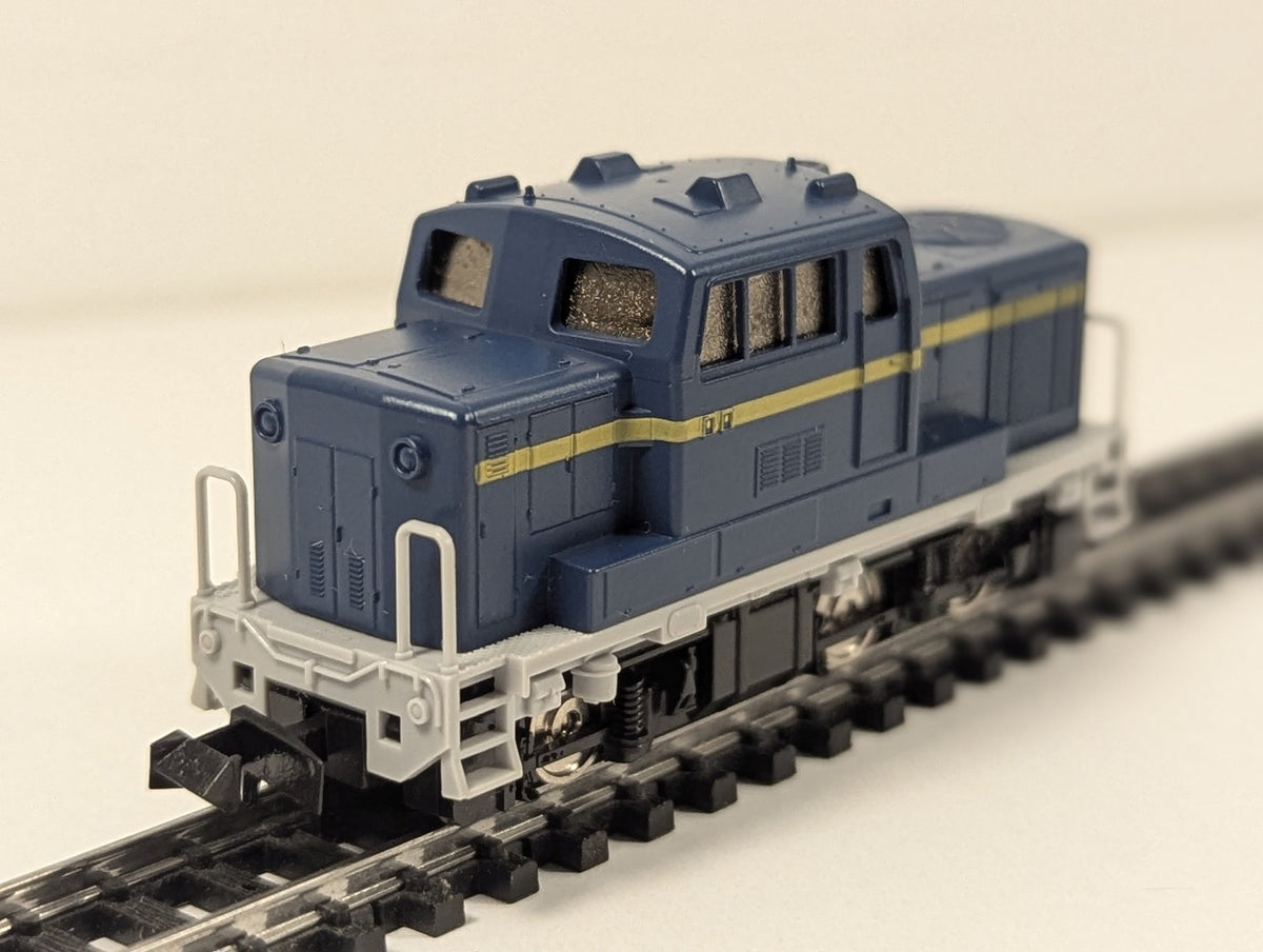 Tomix N Gauge Multi-purpose Diesel Locomotive Blue with yellow stripe 2023