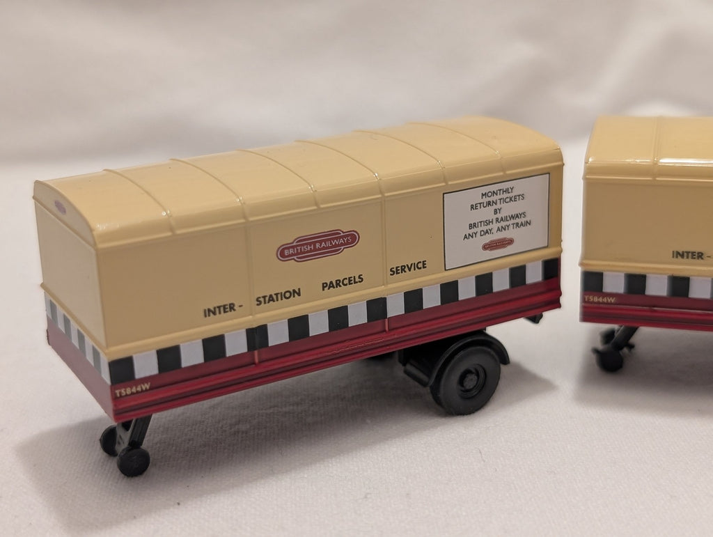 OO Gauge Scammell Articulated Parcels Trailers Die-cast Trailer Pair T5844W