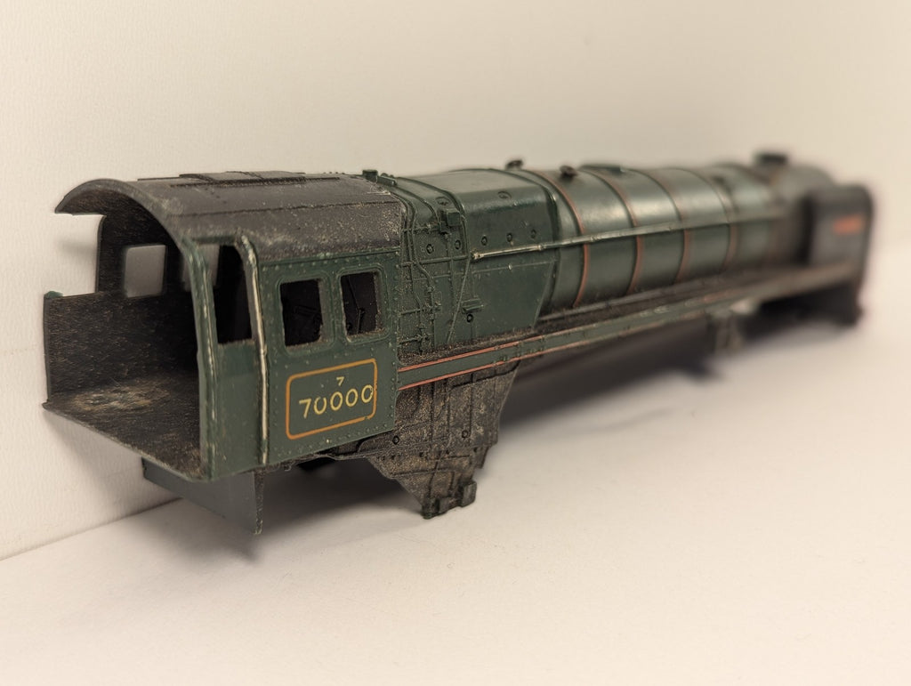 Tri-ang OO Gauge Class 7MT Britannia Locomotive Body 70000 BR Brunswick Green