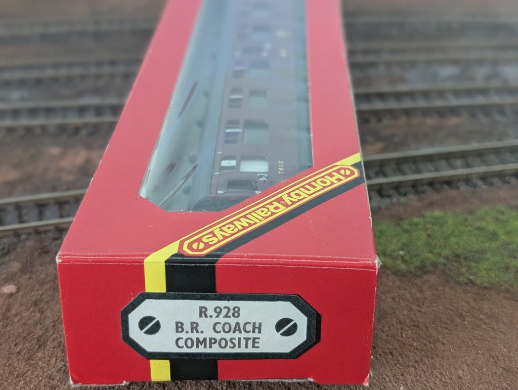Triang LMS Coach 1st/ 3rd Class Repainted Renumbered 7812