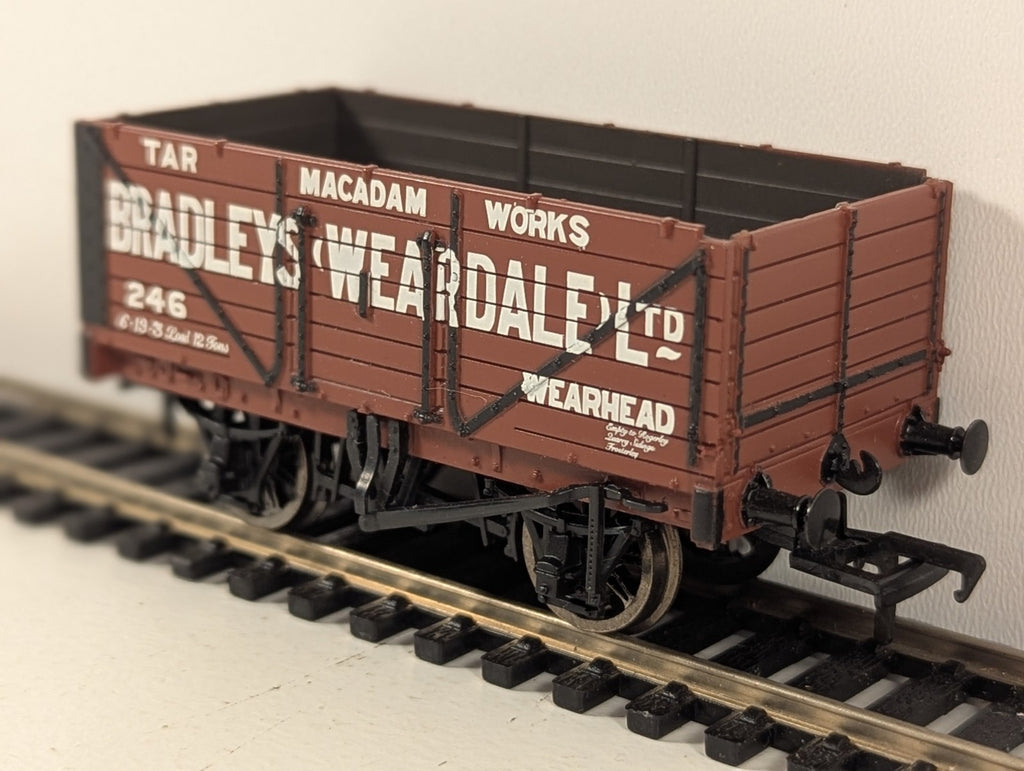 Bachmann 37-083 OO Gauge 7 Plank End Door Wagon Bradleys Weardale Ltd