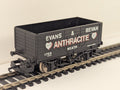 Lima OO Gauge Evans & Bevan Anthracite 7 Plank Wagon 1759