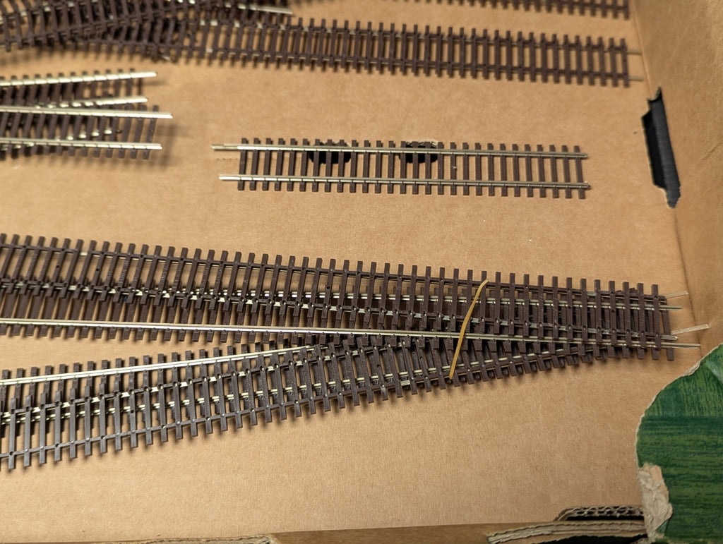 Atlas HO Gauge Job Lot of Model Railway Track