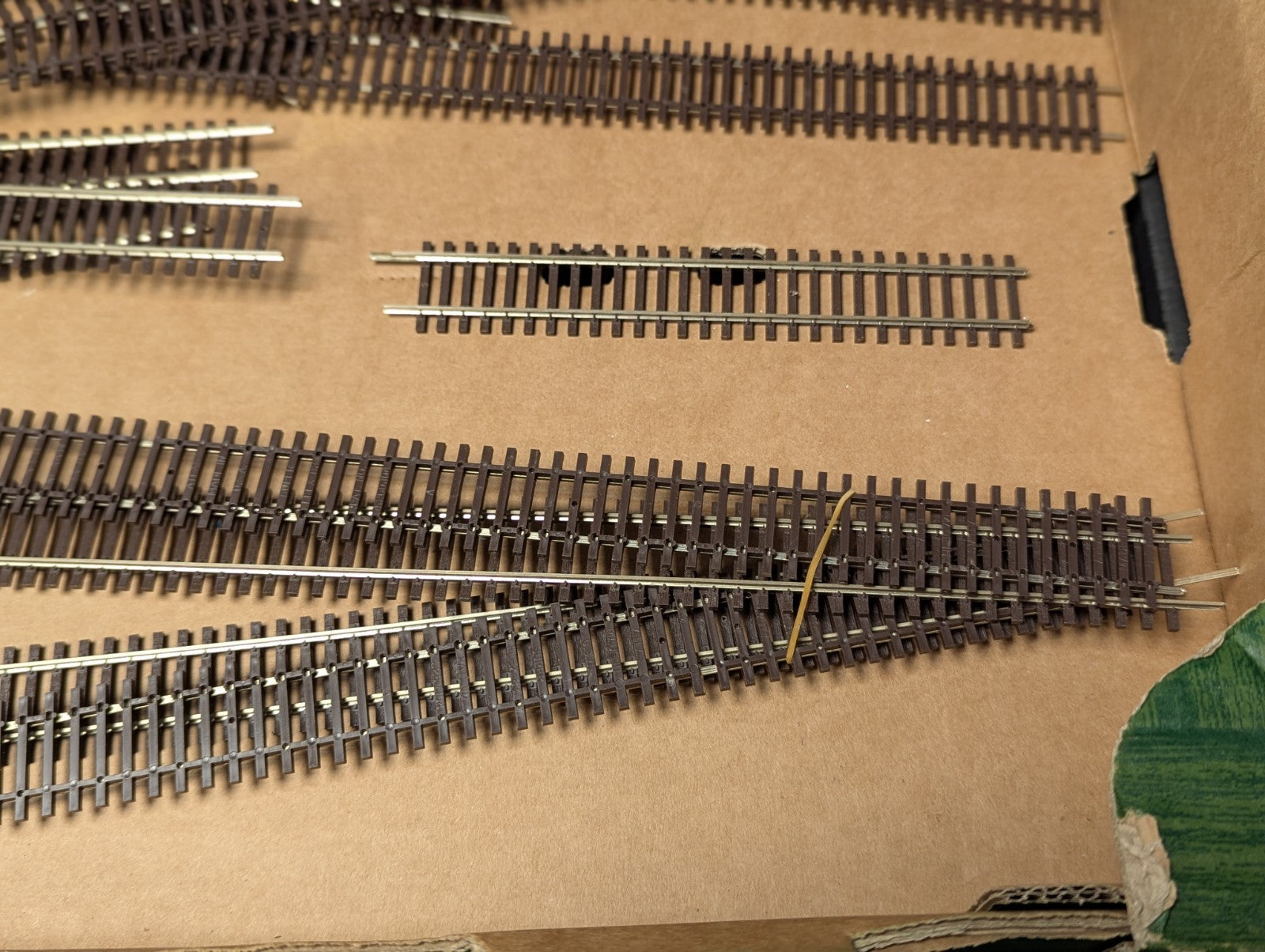 Atlas HO Gauge Job Lot of Model Railway Track