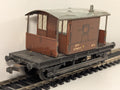 Hornby Dublo 32046 Tinplate 20 Ton Brake Van OO Gauge - Dented Roof