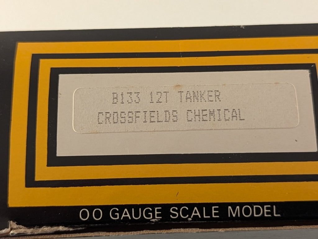 Dapol B133 OO Gauge 12 Ton Crosfield Chemical Tank Wagon - Boxed