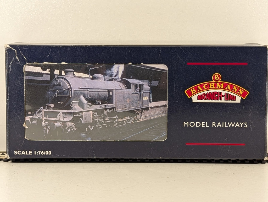Bachmann Branchline OO Gauge Class V3 2-6-2T 67682 BR Black Weathered