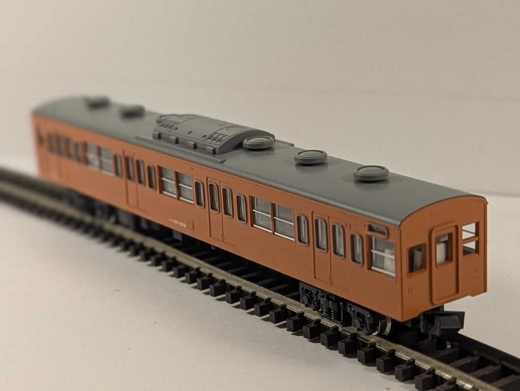 Kato N Gauge JNR Series 103 Driving Trailer クハ103-828 JNR Orange