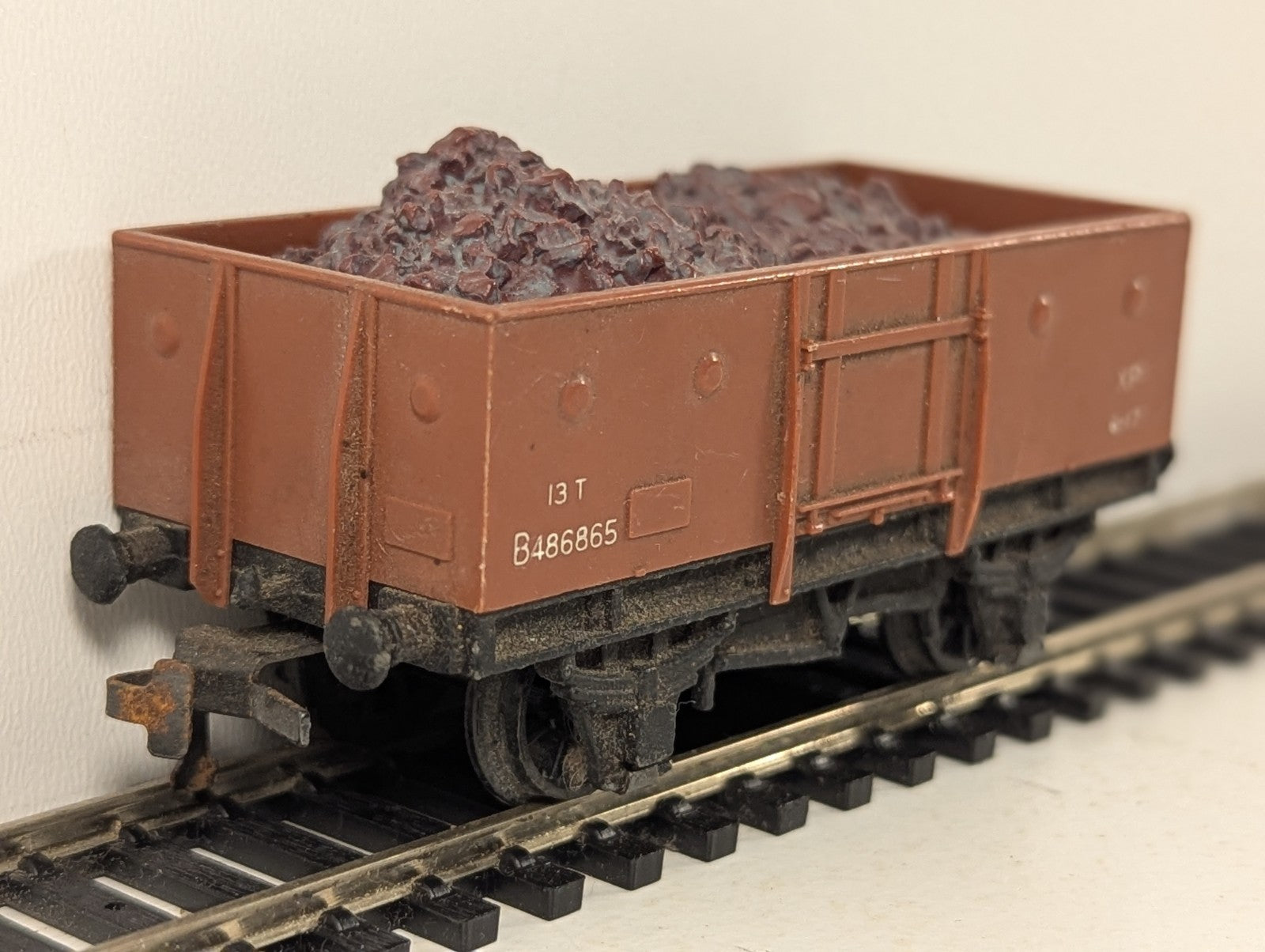 Hornby Dublo OO Gauge 13-Ton Coal Wagon Goods Wagon B486865 BR Baux