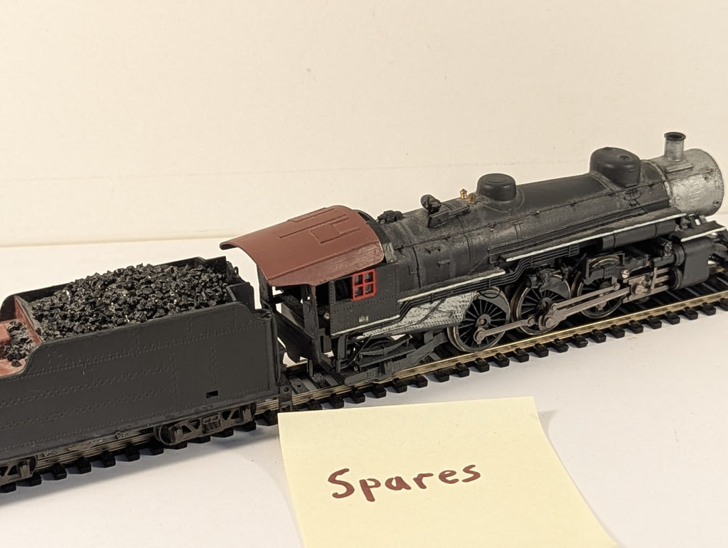 Mehano HO Scale 2-6-0 Mogul Steam Locomotive - Spares or Repair