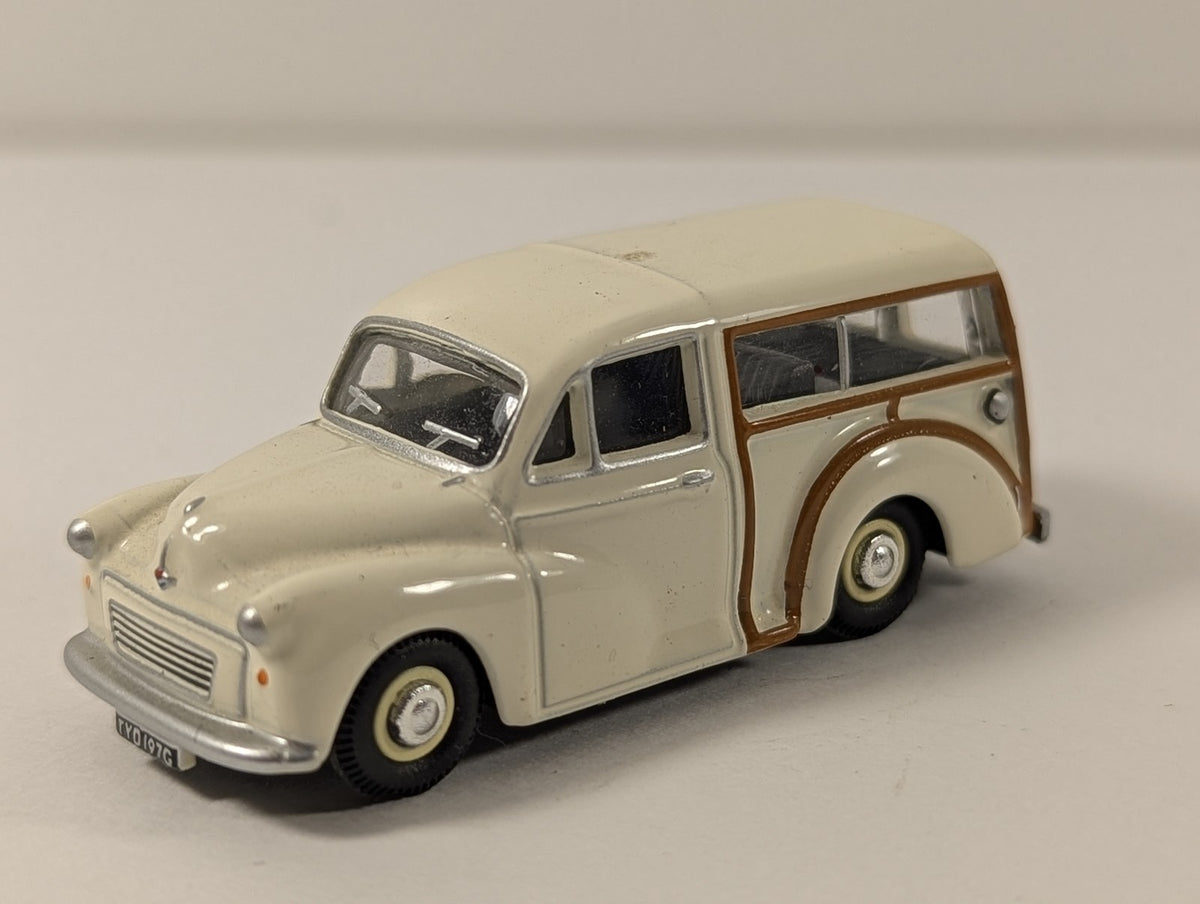 Oxford Diecast 1:76 Morris Minor 1000 Traveller Road Vehicle TYD 197G