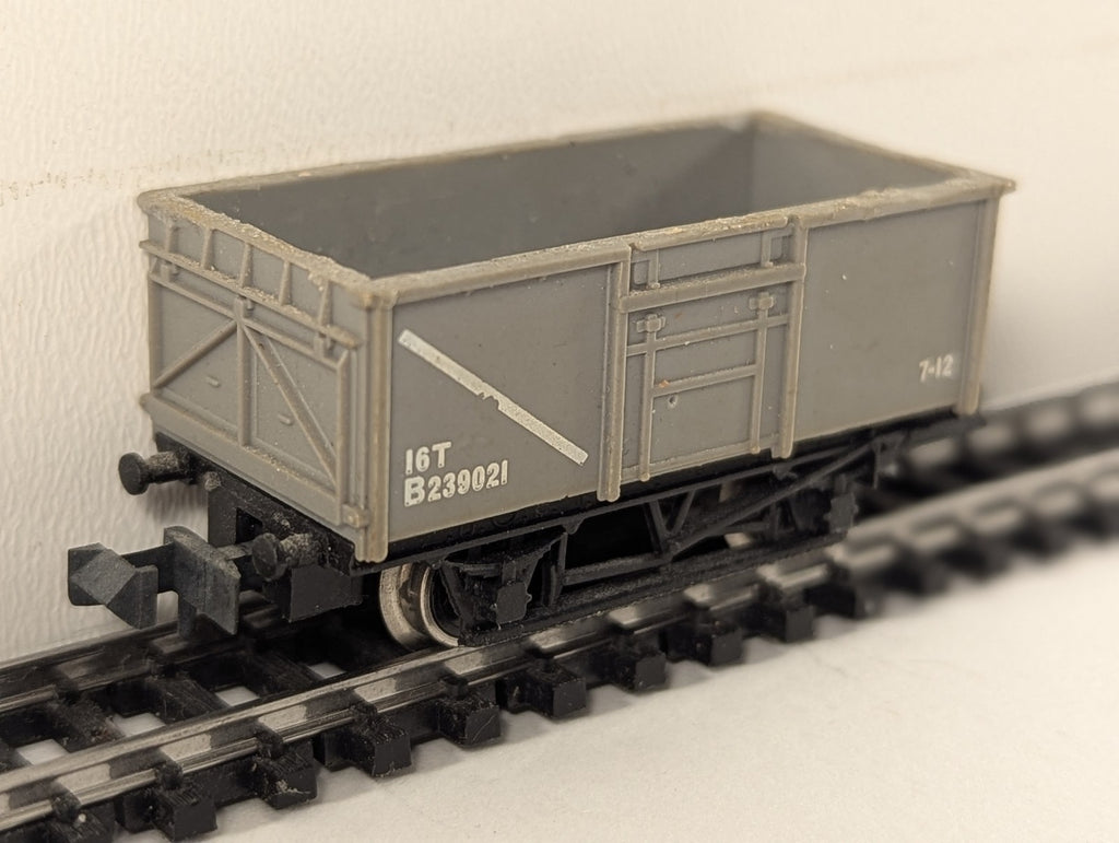 Trix N Gauge BR 16 Ton Mineral Wagon Goods Wagon B239021 BR Grey