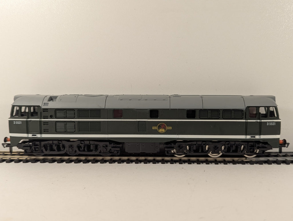 Airfix OO Gauge Class 31/1 Diesel Locomotive D5531 BR Green 54101-9