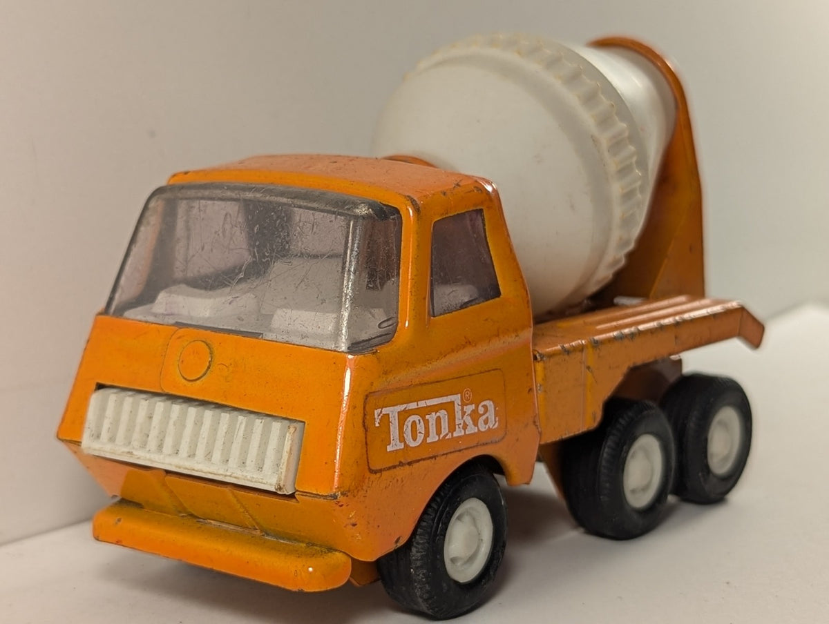 Tonka Mini Tonka Cement Mixer Die-cast Cement Mixer Orange and White 35010