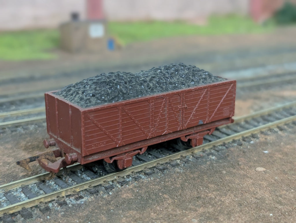 Jouef Playcraft HO Scale Brown Coal Hauler Train Car