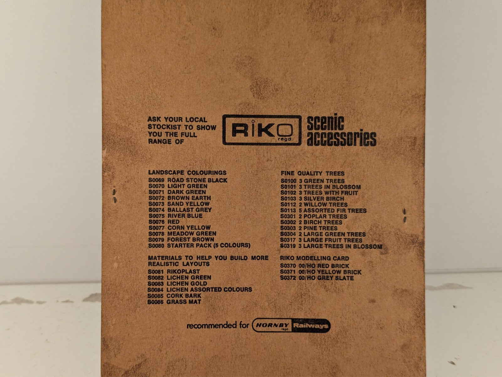 Riko OO Gauge Scenic Model Trees - Boxed