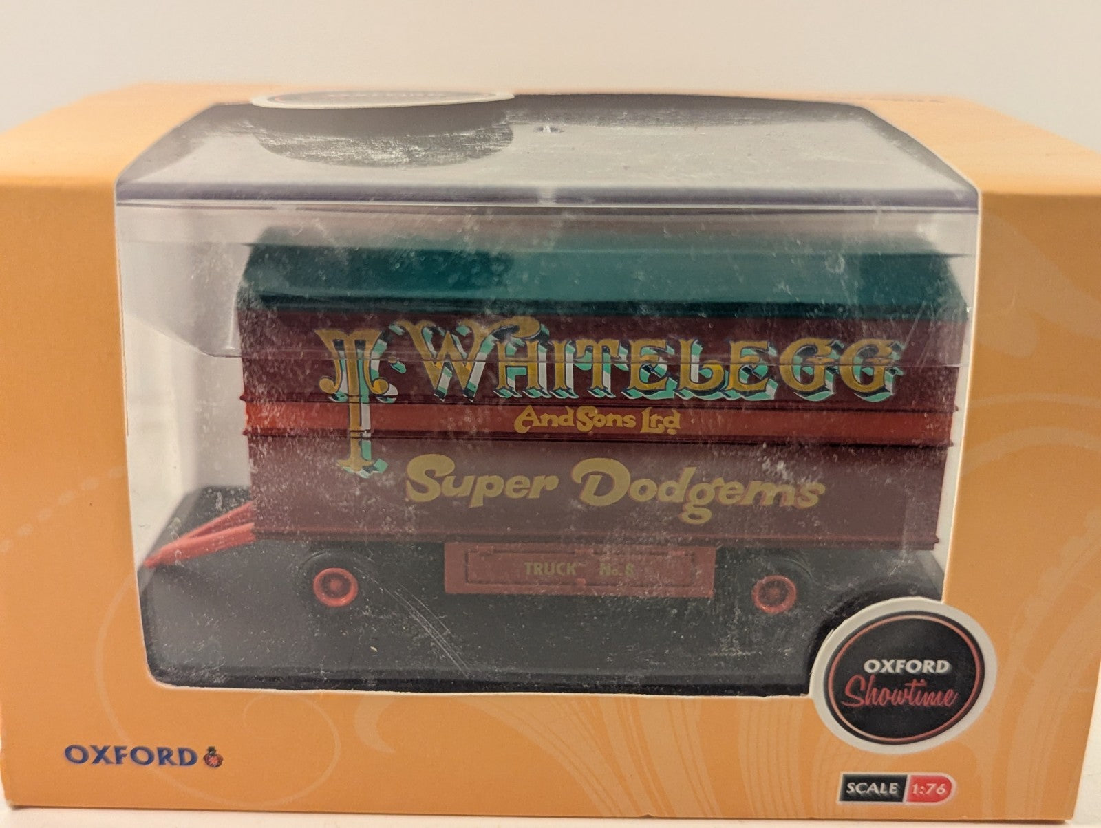 Oxford Diecast 76DTR001 Whiteleggs Dodgem Trailer