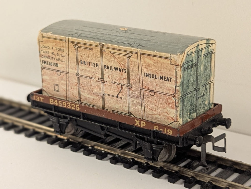 Hornby Dublo 4648 Insul-Meat Container Wagon OO Gauge Boxed
