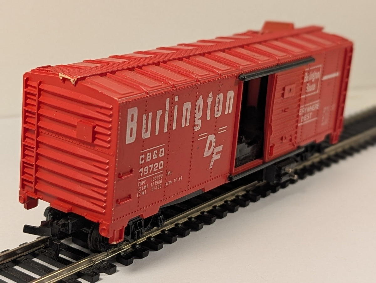 Tyco HO Gauge Burlington Route CB&Q Boxcar #19720