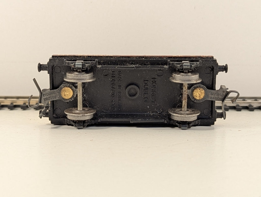 Hornby Dublo 32088 OO Gauge Low-Sided Wagon with White Meat Container - Boxed
