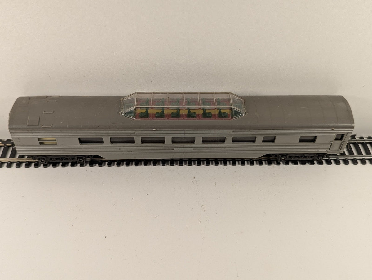 Tri-ang OO Gauge Transcontinental Vista Dome Coach Passenger Coach Silver R.24