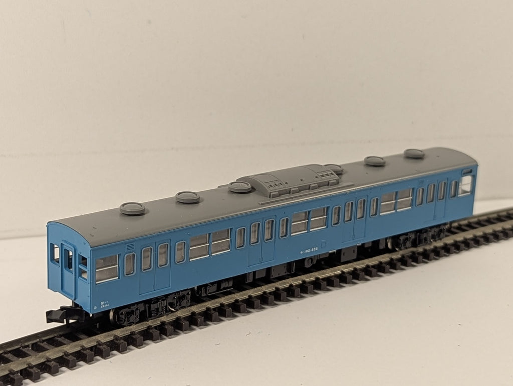 Kato N Gauge JNR Series 103 Moha 102-856 Passenger Coach JNR Sky Blue