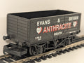 Lima L305613A OO Gauge Evans & Bevan Anthracite 7 Plank Open Wagon No. 1759