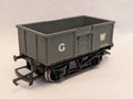 Hornby OO Gauge GWR 5 Plank Open Wagon Goods Wagon B75301 GWR Grey