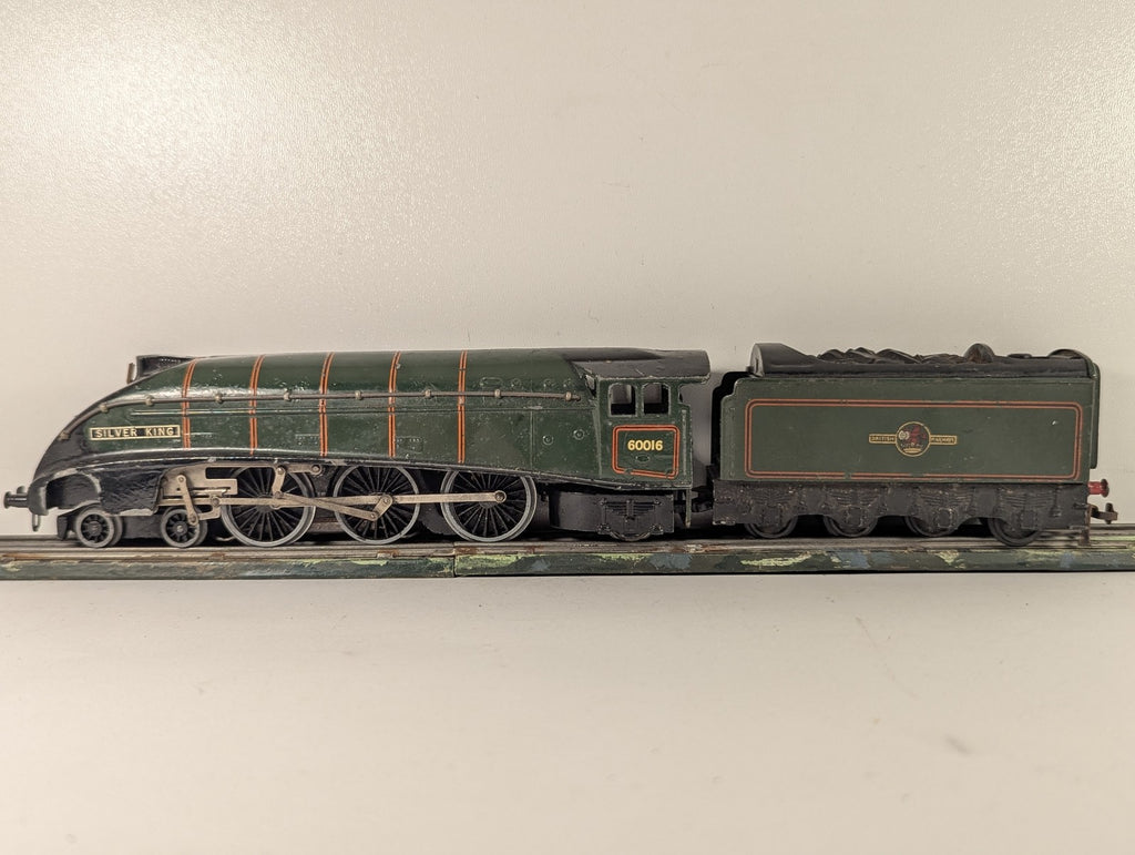 Hornby Dublo OO Gauge Class A4 'Silver King' Steam Locomotive 60016 BR Green - 3