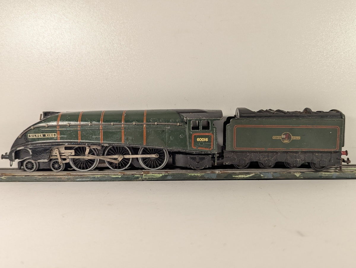 Hornby Dublo OO Gauge Class A4 'Silver King' Steam Locomotive 60016 BR Green - 3