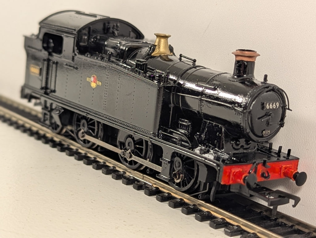 Bachmann 32-077 Class 56XX Tank Locomotive 6669 BR Unlined Black