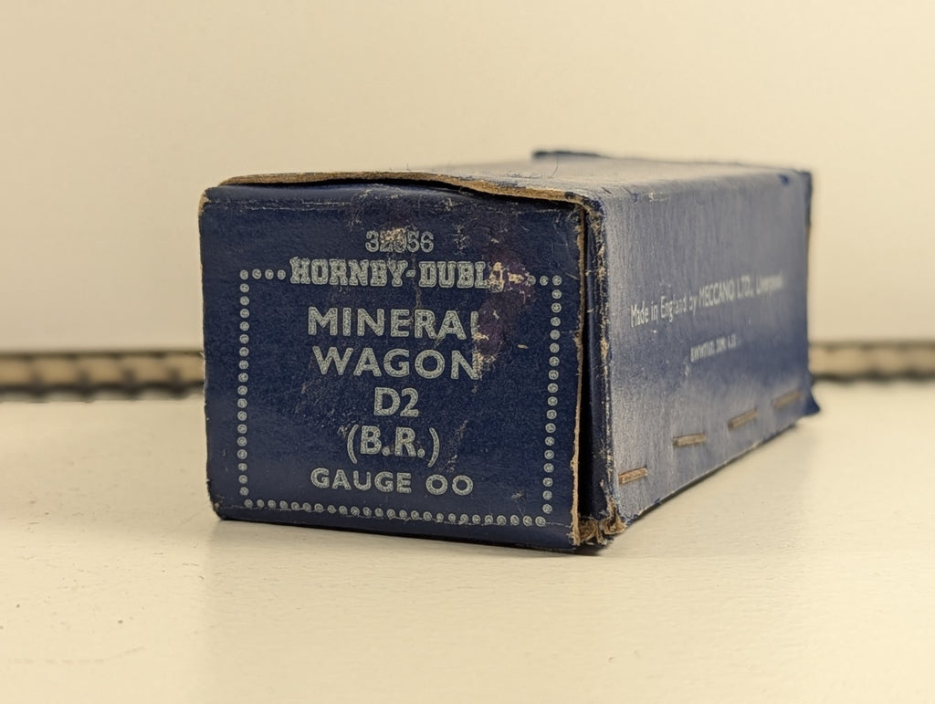 Hornby Dublo 32056 OO Gauge Grey BR 16 Ton Mineral Wagon - Boxed