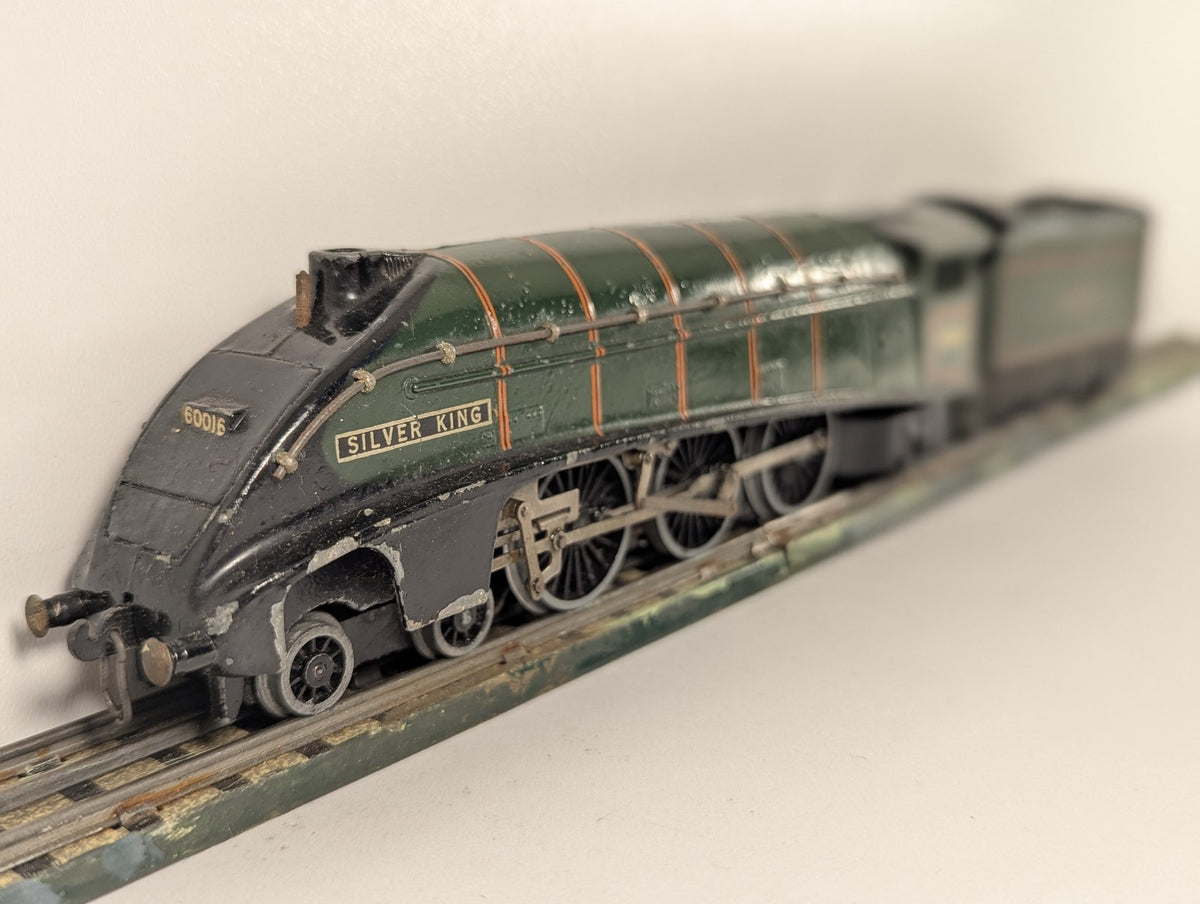 Hornby Dublo OO Gauge Class A4 'Silver King' Steam Locomotive 60016 BR Green - 3