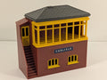 Tri-ang OO Gauge Carlisle Signal Box Brown and Yellow R.61
