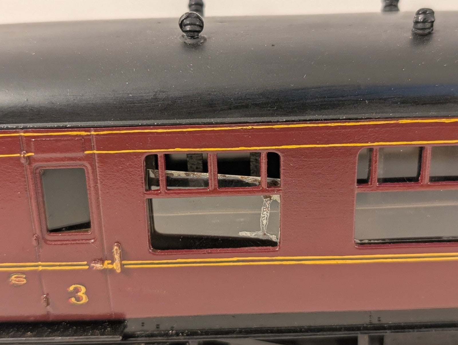 Leeds Company O Gauge Kitbuilt LMS Maroon 3rd Brake Coach 8512