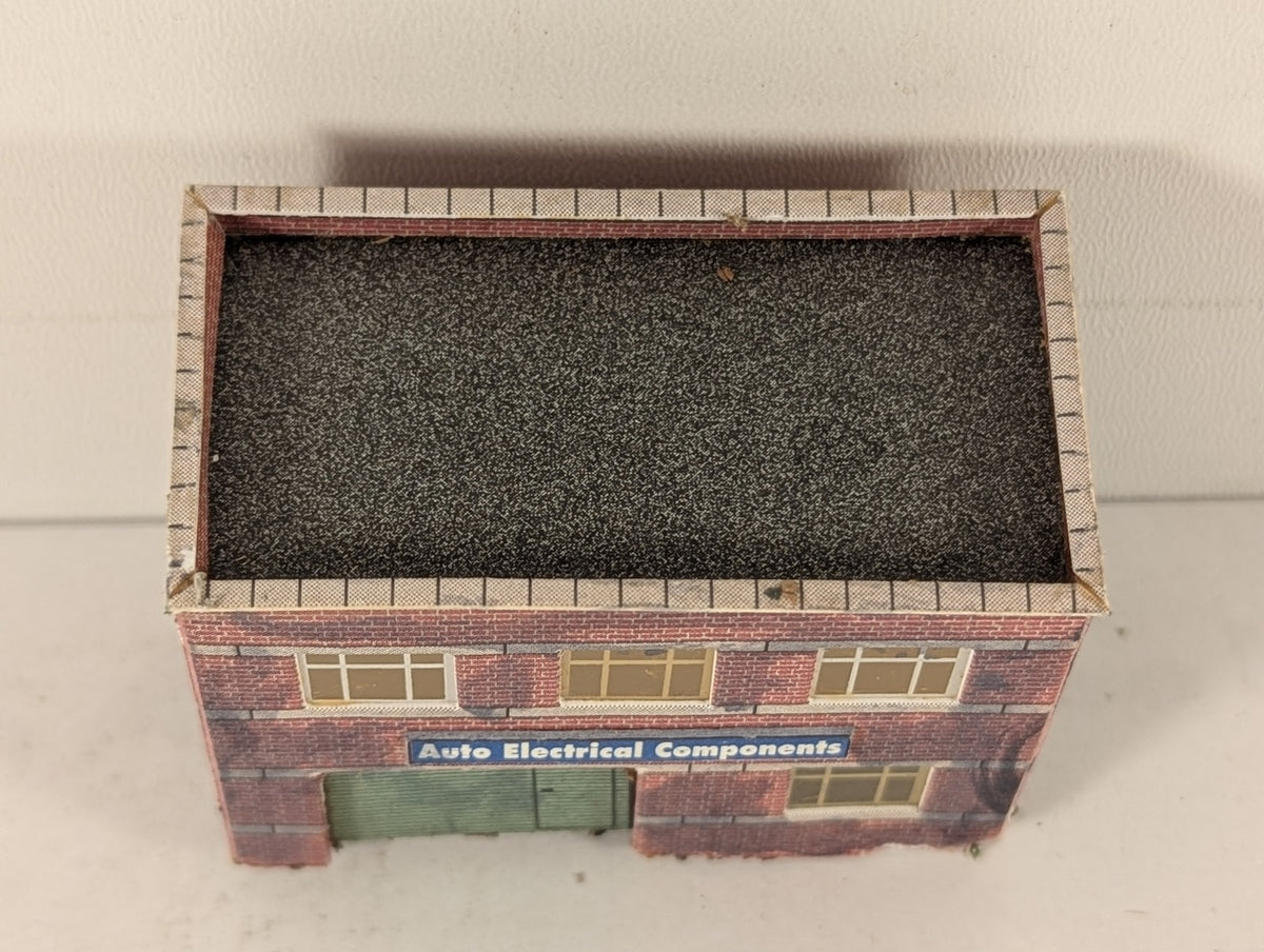 Metcalfe N Gauge Small Factory Building Red Brick PO283