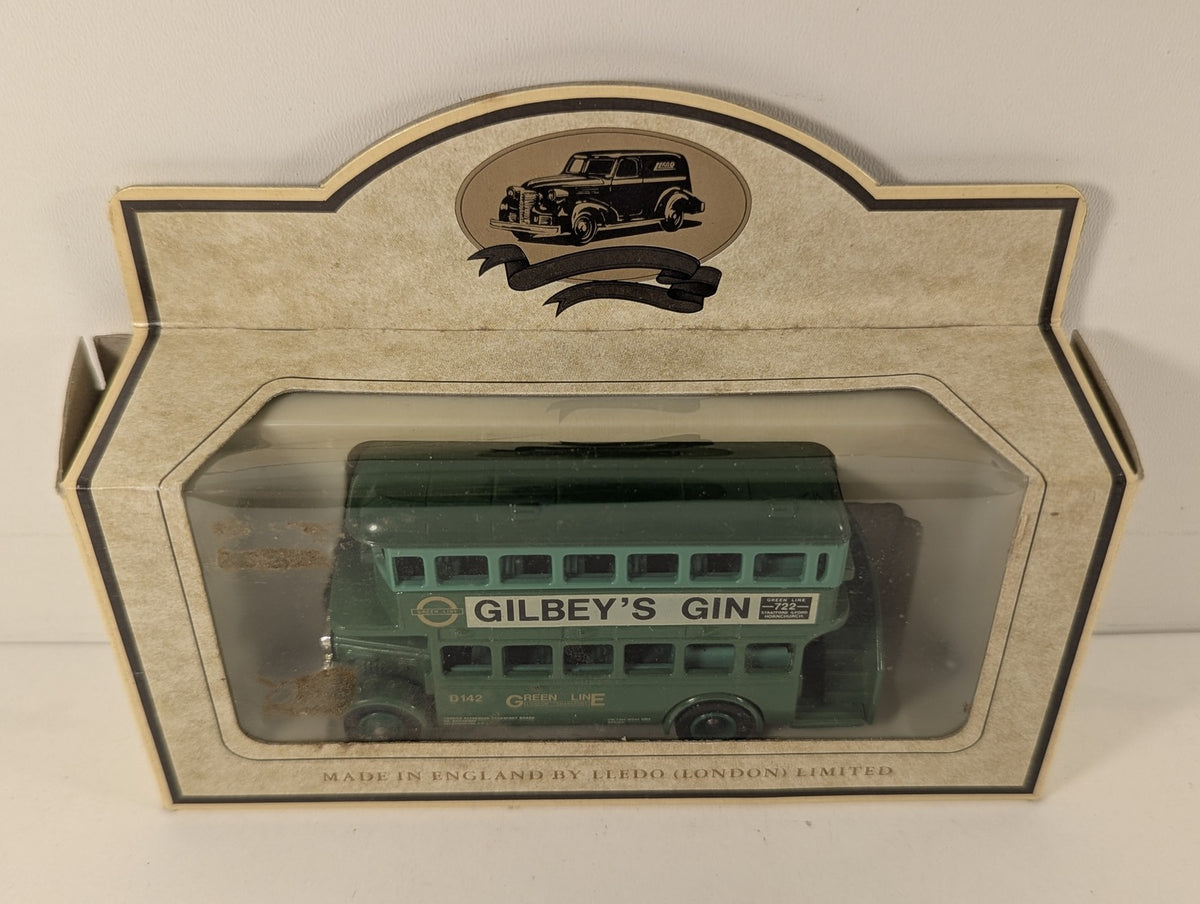 Lledo AEC Regent Double Decker Bus Die-cast Model Bus D142 Green Line
