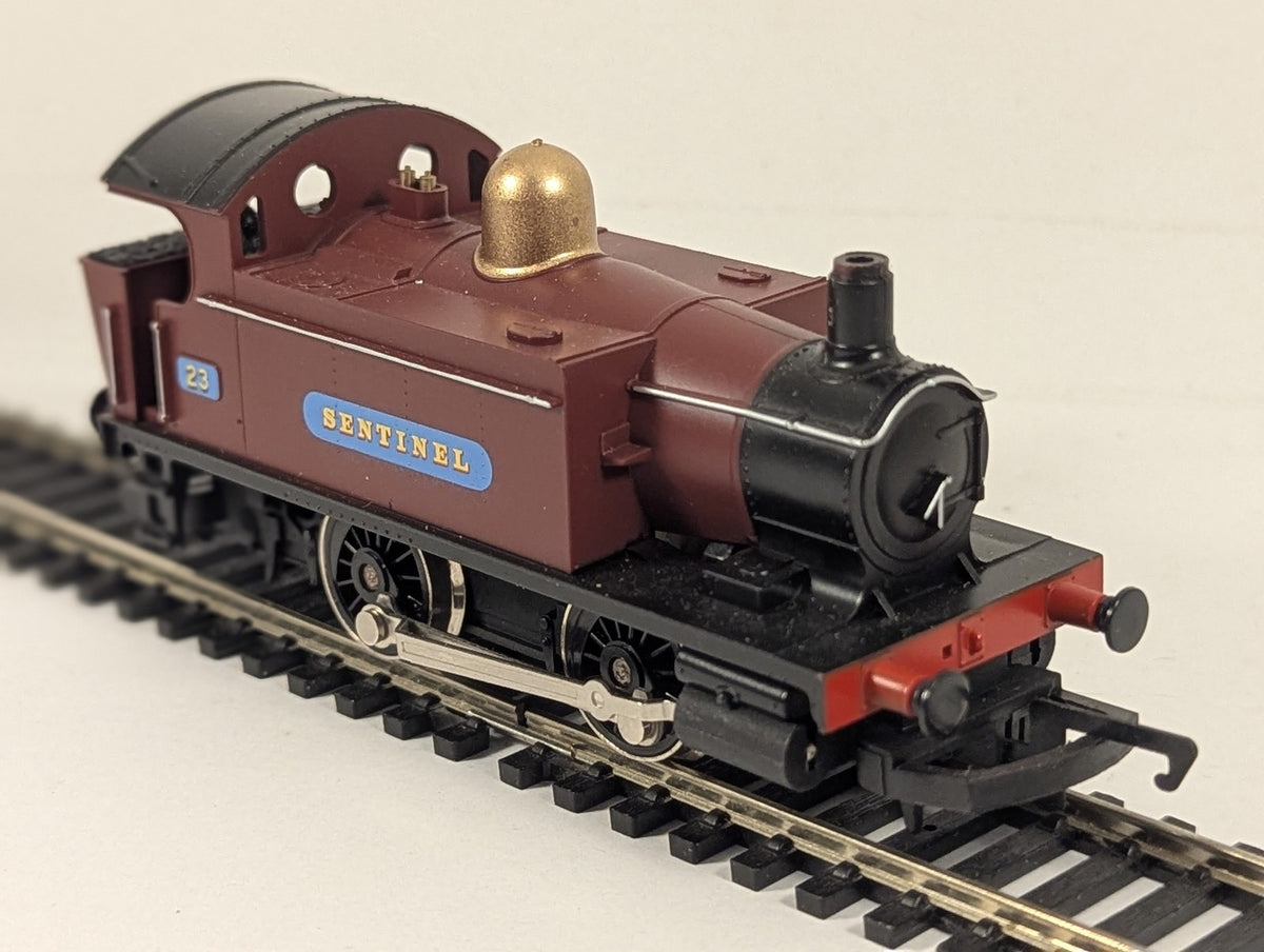 Hornby OO Gauge Industrial 0-4-0T 'Sentinel' Locomotive 23 Maroon