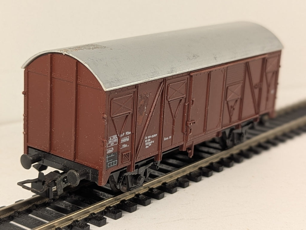 Roco HO Gauge DB Gmhs 53 Covered Van 1522649-4 DB Brown