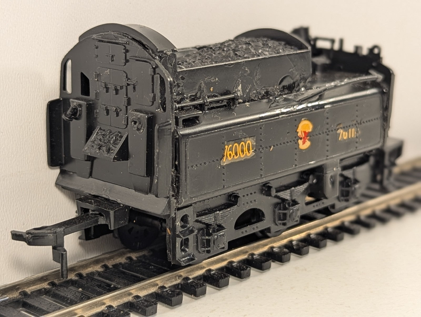 Kitbuilt BR Standard Tender - Damaged Decals - Missing Buffers & Coupling