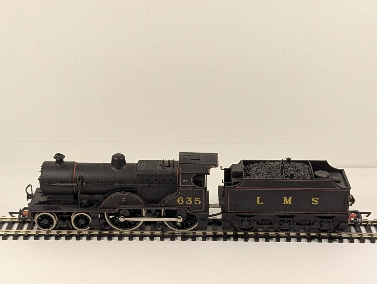 Mainline OO Gauge Class 2P 4-4-0 Steam Locomotive 635 LMS Lined Black 37-058